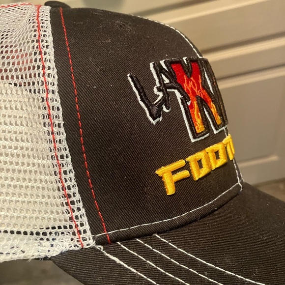 LA KISS Football Black and Orange Bottle Opener Snapback Hat NWOT - Picture 7 of 8